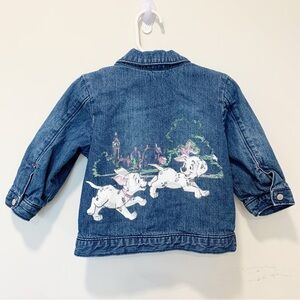 DISNEY | Rare 101 Dalmatians Vintage Jean Jacket Size 18 Months